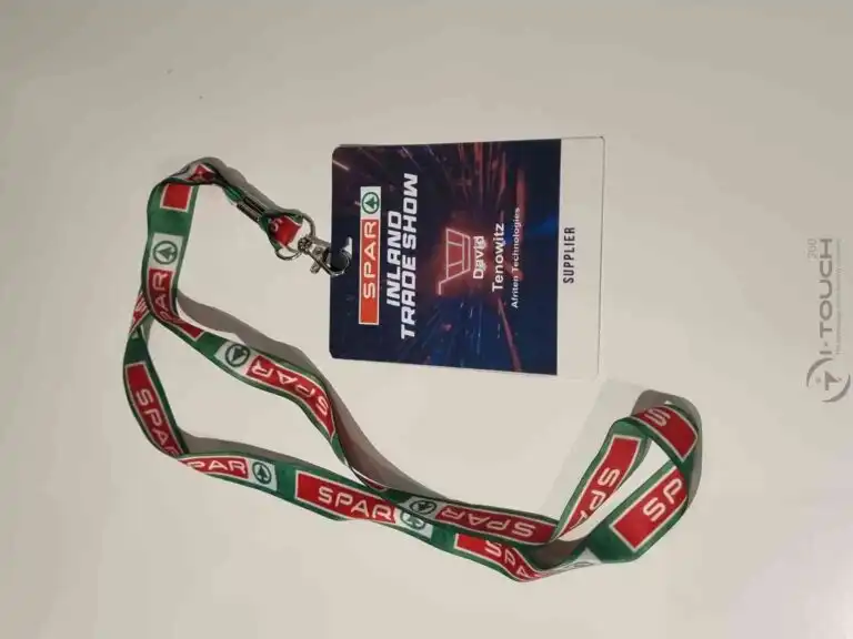 SPAR Name badge front