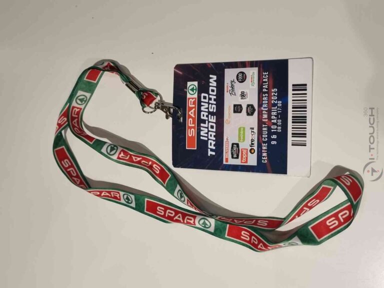 SPAR name badge back