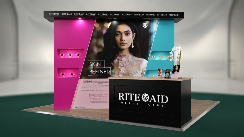 Award-Winning Custom Exhibition Stand for Rite Aid Health Care | AMCSA 2026