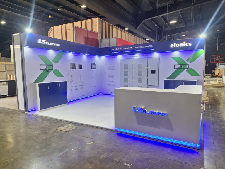 LS Electric and Elonics exhibition stand by I-Touch 360 at Electra-Mining Expo